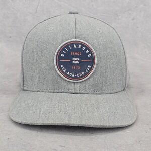 Billabong Hat Adjustable Strapback Gray‎ Cap One Size